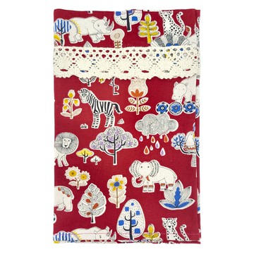 動物天堂櫃簾 門簾 100%棉  105 x 58cm