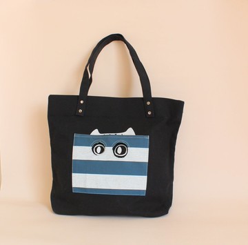 躲喵喵 托特包 帆布包