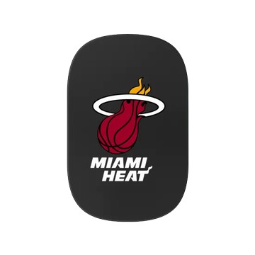 固架 MAX- MagSafe 兼容 黑 - NBA - Logo-邁阿密熱火 Miami Heat - Light