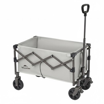 Naturehike 挪客 輕盈折疊手推車 70L  1個  煙灰色