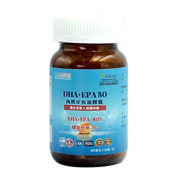 MDPAPA'S 西班牙 84%Omega3 高機能魚油膠囊 Set  DHA+EPA 80%  適合全家人健康保養  90顆  63g  1瓶