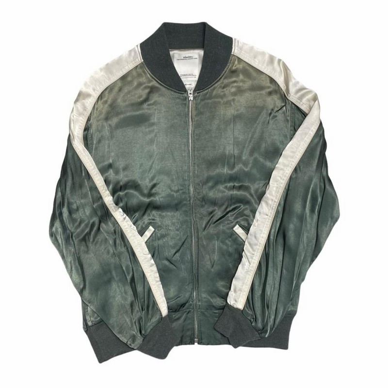 値下げ】VISVIM SOUVENIR JKT スカジャン 0121105013021 オリーブ 