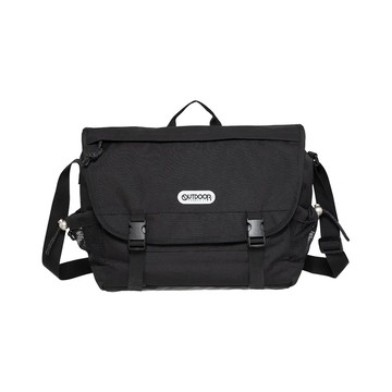 風格前線系列信差包-黑色