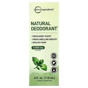 Micro Ingredients, Liquid Chlorophyll, Fresh Peppermint, 4 fl oz (118 ml)