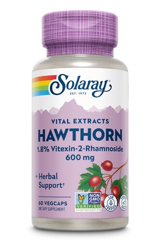 Solaray Hawthorn Two Daily 60 Capsules
