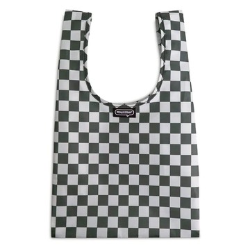 ﹝三代﹞murmur 棋盤格 便當袋 摺疊購物袋 購物袋 手提袋 飲料袋 收納袋 隨身購物袋 小購物袋 外出袋