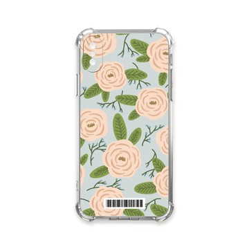 iPhone Xs Max 殼 TRON IPhone XS Max 平塗手繪花D款  載具 四角防摔殼 手機殼