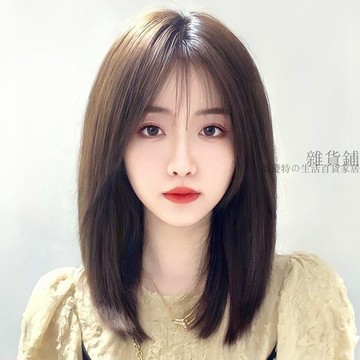 🌟臺灣出貨🌟假髮真發全真人發自然短髮全頭套女新款波波頭鎖骨整頂假髮套長髮