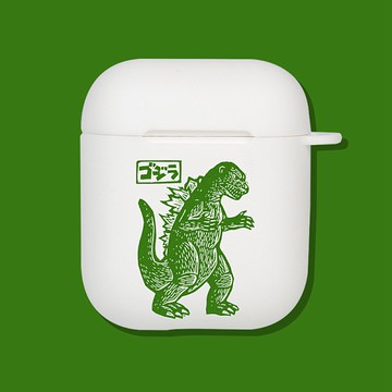 Airpods Pro 專用 1/2代 台灣發貨 [ 綠色怪獸 ] 藍芽耳機保護套 蘋果無線耳機保護