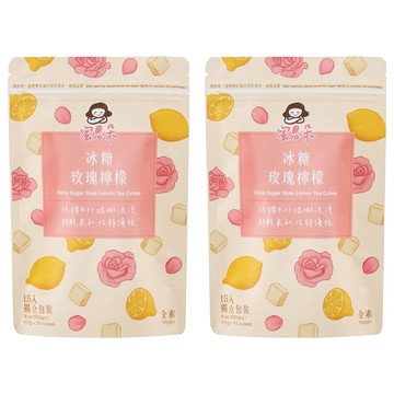 蜜思朵 NEW!冰糖玫瑰檸檬茶  15顆  17g  2袋