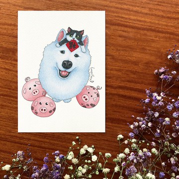 【貓瘋子】明信片(55)