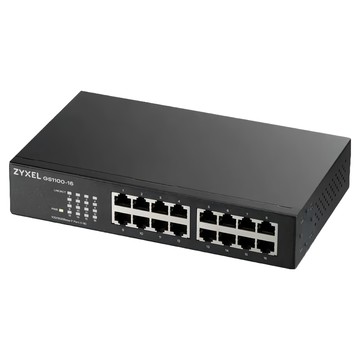 合勤 ZYXEL 極速Gigabit無網管16埠交換器 GS1100-16v3 隨插即用  1個