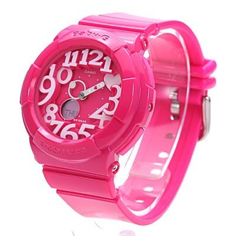 CASIO カシオ Baby-G ベビージー ベビーG 腕時計 時計 Neon Dial レディース キッズ ユニセックス アナログ デジタル 防水  カジュアル スポーツ BGA-130-4B | LINEブランドカタログ