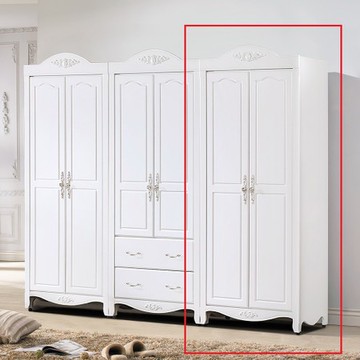 艾莉歐2.7尺雙吊衣櫥