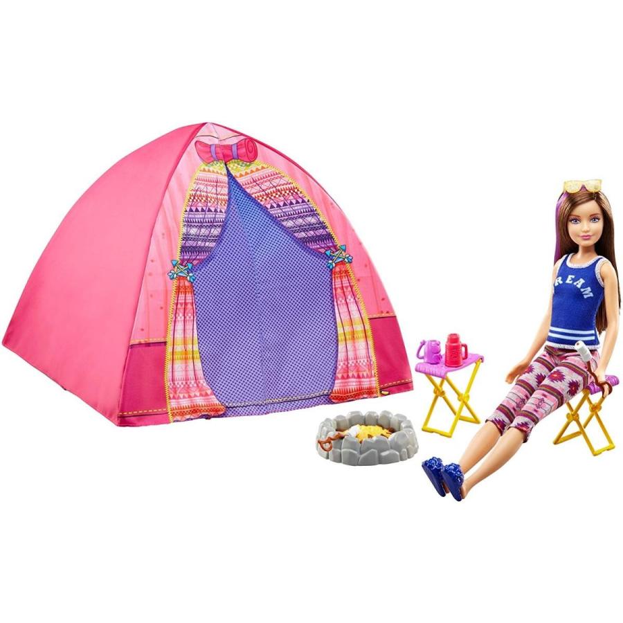 バービー バービー人形 チェルシー dyx19 Barbie Camping Fun Tent