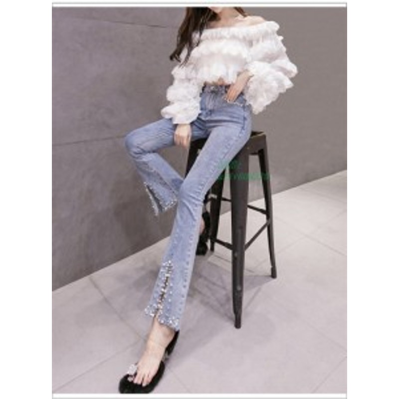 21 デニム パンツ 春 夏 秋 レディースワイトパンツ ロング ストレートジーンズ ハイウェスト ゆったり ロングパンツ ジーパン ボジー 通販 Lineポイント最大3 0 Get Lineショッピング