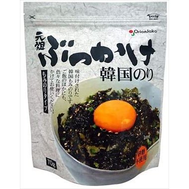 送料無料 オリオンジャコー ぶっかけ韓国のり もみのりタイプ 70g×24袋