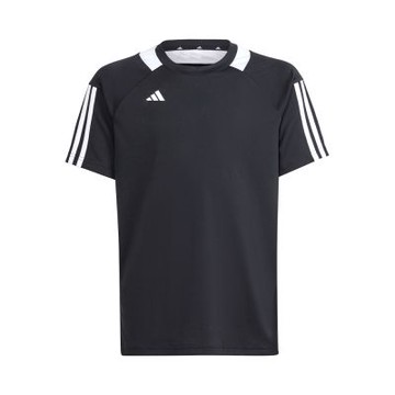 Adidas J SERE T 大童 男童 黑色 亞規 吸濕排汗 輕盈 舒適 運動 休閒 短袖 IS0329