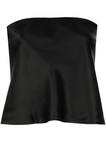Reformation - Spritz silk top - women - Silk - M - Black