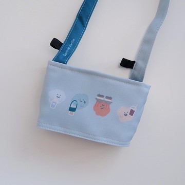 來去買飲料-雙面飲料提袋 手提杯套 環保袋