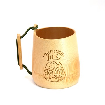 【新藝商號】元泰竹藝社｜元氣啤酒杯 2入