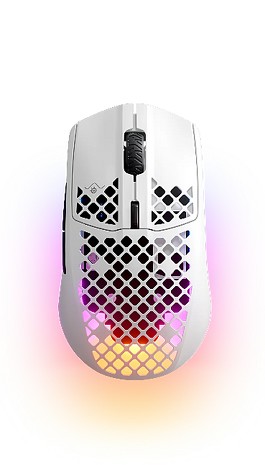 SteelSeries賽睿Aerox 3 Snow超輕量無線滑鼠