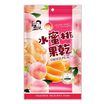 霜降水蜜桃果乾  產地：產地：中國 保存期限：一年    內容量淨重: 165 g ± 5%