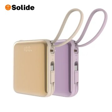 solide索力得 BubbleGum泡泡糖 10000mAh 迷你雙充頭便攜行動電源