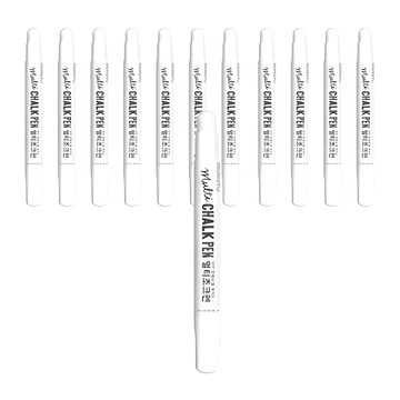 MUNGYO 多功能粉筆筆  12支  白色的