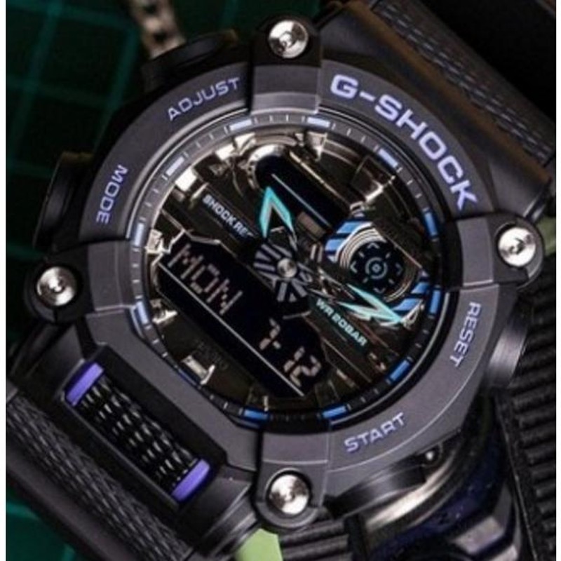 腕時計 メンズ Gショック 900型 クォーツ ケース幅50mm ポリウレタンベルト ブラック/シルバー色 G-SHOCK 111QGA900AS1A  | LINEブランドカタログ