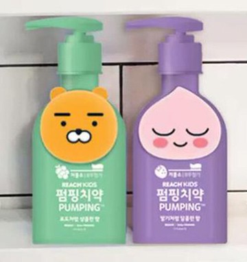 [COSCO代購5] W228520 麗奇 按壓式兒童牙膏 160公克 X 2入