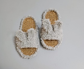 灰兔家居拖鞋 手工拖鞋 聖誕禮物包裝