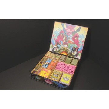 【桌遊侍】恐龍島 烏鴉盒子《免運》正版實體店面快速出貨.木盒.收納.支援厚套.桌遊收納盒