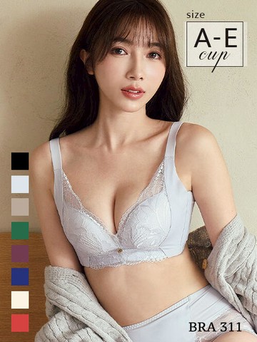BRA311 無鋼圈【無痕雲朵】包覆調整型內衣單件 8色