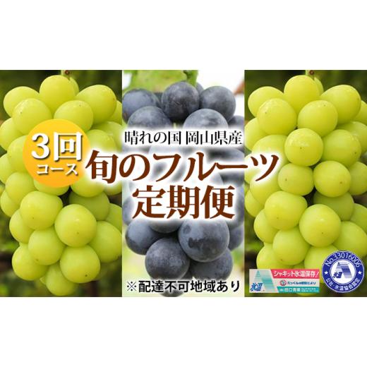 ふるさと納税 岡山県 岡山市 フルーツ 定期便 2024年 先行予約 晴れの国 岡山県産 旬のフルーツ定期便 3回コース 葡萄 ぶどう 岡山県産 国産 セット ギフト […