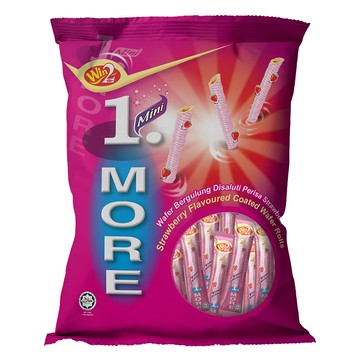 Win2 迷你威化捲家庭號 草莓口味  300g  1個