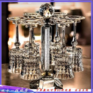 法國進口CDA高檔紅酒杯無鉛水晶葡萄酒杯陀螺醒酒器皮箱套裝送禮