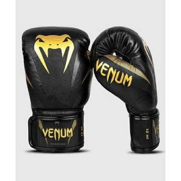『VENUM旗艦館』12oz VENUM 經典黑金拳套～IMPACT 衝擊拳擊手套～高CP拳套 3284126