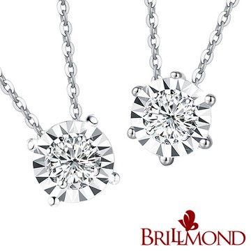 【BRILLMOND】 GIA 天然鑽石 50分 PT950鉑金 璀璨光芒鑽墜(D/SI2)