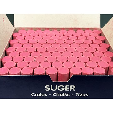 STRONG 自強牌 法國吉爾多 無灰粉筆 紅 100入