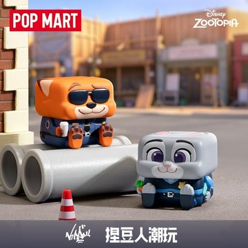 【台灣現貨&預購】官方正品 Popmart 泡泡瑪特 迪士尼瘋狂動物城POP CUBE-1 2 系列手辦 公仔擺飾