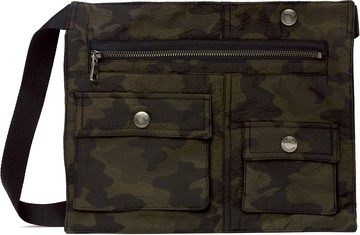 Andersson Bell 绿色 3Way Camouflage Pocket 单肩包