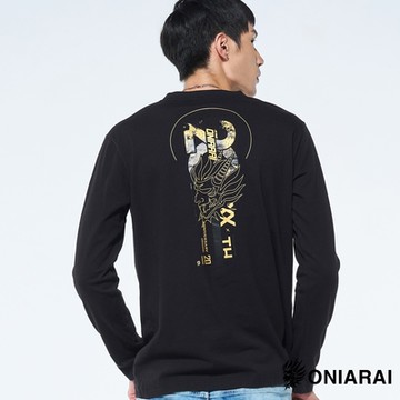 鬼洗 BLUE WAY –鬼洗20週年紀念元素長TEE(黑)