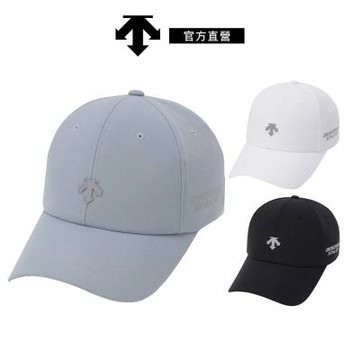 【DESCENTE】迪桑特 中性 梭織挺版訓練運動帽 棒球帽 老帽(黑色/白色/灰色)
