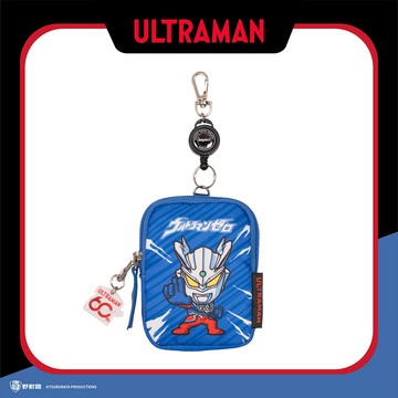 【IMPACT】怡寶 | Ultraman超人力霸王傑洛伸縮票卡零錢包-藍 IMUTL06RB (IMKA)