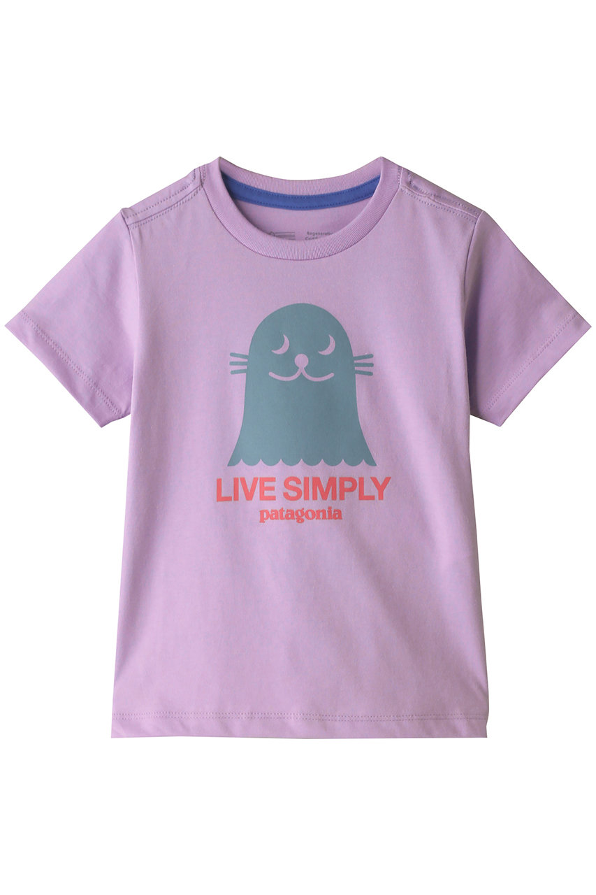 Patagonia パタゴニア Baby Kids リジェネラティブオーガニックサーティファイドリブシンプリーtシャツ ユニセックス Lssp 2t 通販 Lineポイント最大1 0 Get Lineショッピング