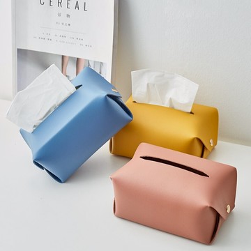 ins創意紙巾盒擺件現代簡約客廳茶幾餐桌家用美式收納抽紙盒