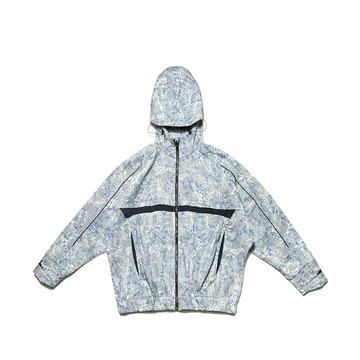 蟲窟印花外套-灰