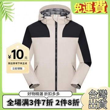 新款戶外薄款衝鋒衣定製LOGO防水防風外套廠服工作服印字定做 LRU0