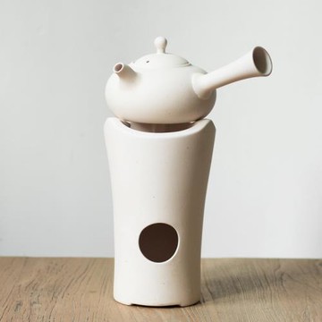 日式手工白泥爐功夫茶爐紫竹涼爐臺砂銚風爐炭爐煮茶煎茶工夫茶爐